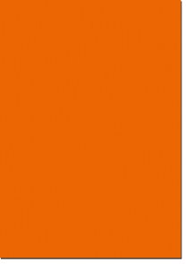 Fotokarton A4, gramáž 300 g - 10 listů - barva světle oranžová