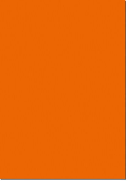 Fotokarton A4, gramáž 300 g - 10 listů - barva světle oranžová