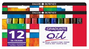 Sada olejových barev Graduate 12x12 ml