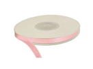 Stuha saténová, baby pink, 6 mm - 25 m