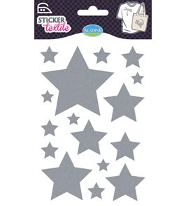 Nažehlovací nálepky na textil - Hvězdy
