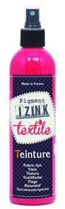 Barva na textil IZINK - tekutá - 180 ml s rozprašovačem - Magenta