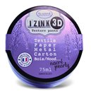 3D strukturovací pasta IZINK, perleťová fialová