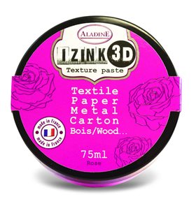 3D strukturovací pasta IZINK, křiklavě růžová
