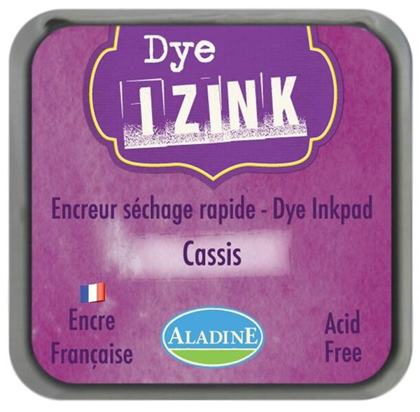 Inkoust IZINK mini, rychleschnoucí - černý rybíz - fialová