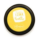 Textilní razítkovací polštářek Aladine IZINK - žlutý