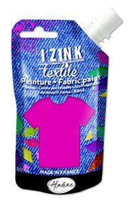 Textilní barva, IZINK klasická - 80 ml - fuchsia