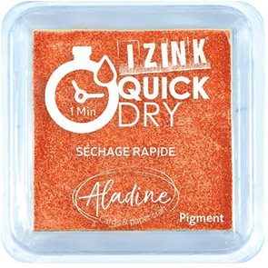 Razítkovací polštářek Izink Quick Dry, rychle schnoucí - oranžová