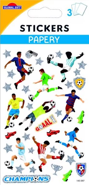 Samolepky fotbal