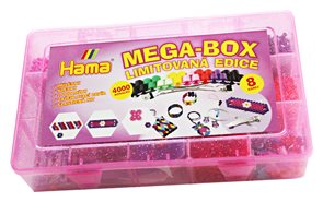 Zažehlovací korálky HAMA MEGA-BOX - 4000 ks MIDI