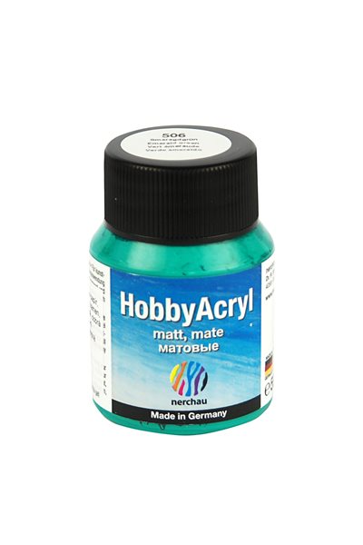 Hobby Acryl matt Nerchau - 59 ml - smaragdová zeleň