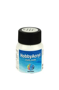 Hobby Acryl matt Nerchau - 59 ml - neon bílá