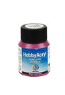 Hobby Acryl matt Nerchau - 59 ml - metalíza růžová