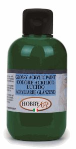 Akrylová barva Hobby Art, lesklá 50 ml - zelená