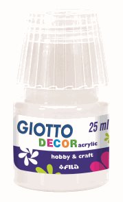 Akrylová barva Giotto Decor matt 25 ml - bílá