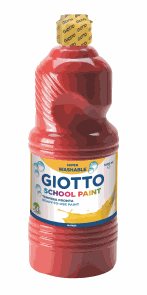 Temperová barva Giotto - 1000 ml, červená