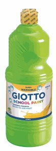 Temperová barva Giotto - 1000 ml, světle zelená