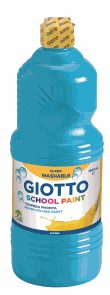 Temperová barva Giotto - 1000 ml, světle modrá