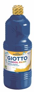 Temperová barva Giotto - 1000 ml, modrá