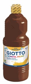 Temperová barva Giotto - 1000 ml, hnědá