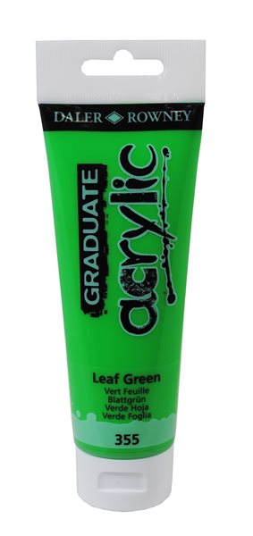 Levně Graduate akrylová barva 120 ml - Listová zeleň