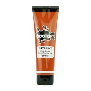 SCOLA Tiskařsk&#225; barva 300ml - oranžov&#225;