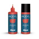 Akrylová barva DARWI ACRYL OPAK 80 ml, rumělková