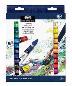 Akrylové barvy ARTIST 24 × 12 ml
