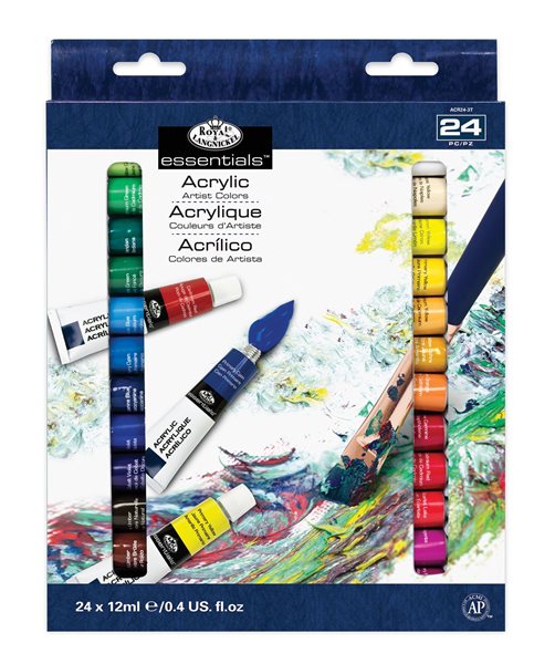 Levně Akrylové barvy ARTIST 24 × 12 ml