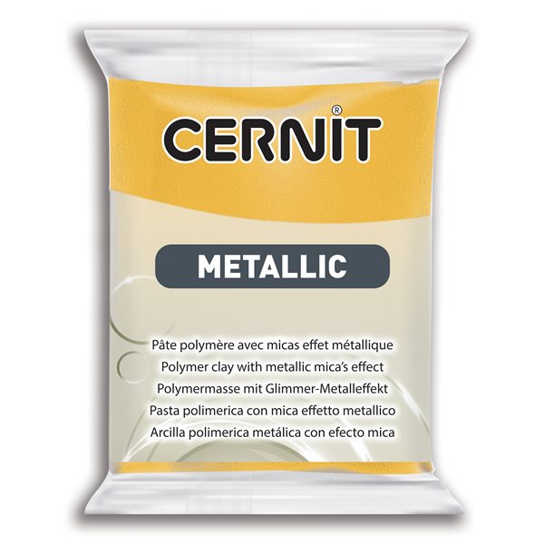 Levně CERNIT Metallic 56g žlutá