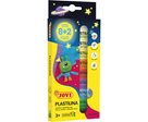 JOVI Glow plastelína 10 x 15 g (8 základních barev + 2 barvy svítící ve tmě)