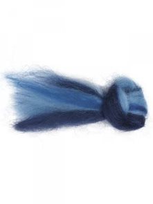 Australská ovčí vlna merino, Multicolor - shades of blue, 20g