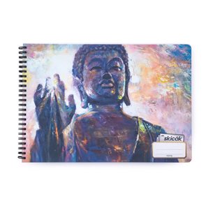 Skicák A4, 50 listů, 190 g/m2 - Budha