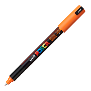 Akrylový popisovač POSCA, PC-1MR, 0,7 mm, oranžový