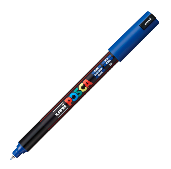 Akrylový popisovač POSCA, PC-1MR, 0,7 mm, modrý