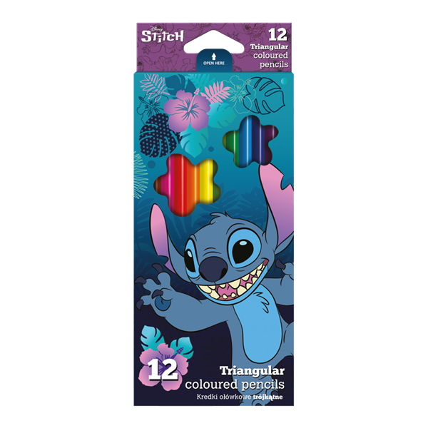 Temperové barvy Colorino - Stitch 12 ml - 12 barev