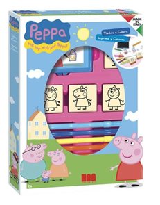 Razítka Pig Peppa - box 4 ks