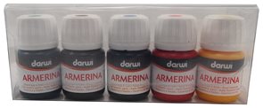 Barvy na porcelán ARMERINA - 5 x 30 ml