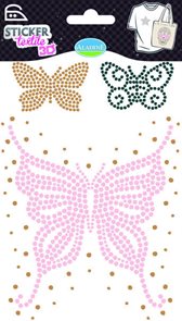 Nažehlovací obrázky na textil - 3D Motýl