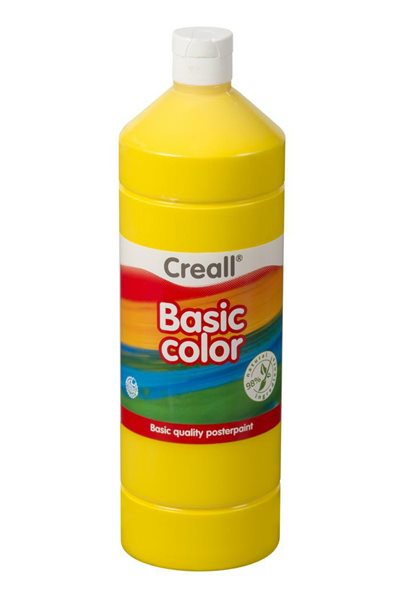 Temperová barva Creall - 1 L - základní žlutá (1), Sleva 29%