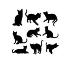 Plastová šablona - Kočky, 14,5 × 14,5 cm