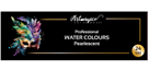 Sada akvarelových barev Professional Water colours Pearlescent 24 ks