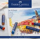 Olejové pastely Faber-Castell Goldfaber, 24 ks