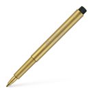 Popisovač Faber-Castell Pitt Artist Pen B Metalický - Zlatá
