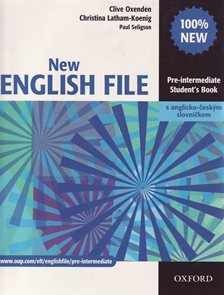New English File pre-intermediate Students Book + anglicko-český slovníček