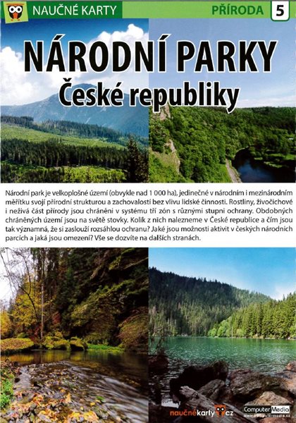 Levně Národní parky České republiky - Mgr. Lenka Mrňková - A5