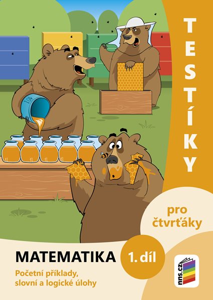 Testíky pro čtvrťáky – matematika, 1. díl (barevný pracovní sešit) - F. Novák a kol.