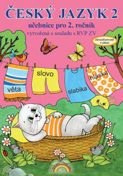Český jazyk 2 – učebnice pro 2. ročník ZŠ, původní řada (2. vydání) - Eva Minářová, Zita Janáčková, Olga Příborská - A4