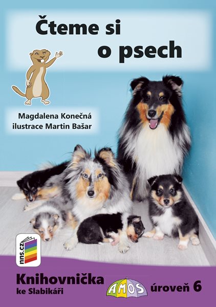 Levně Čteme si o psech (Knihovnička ke Slabikáři AMOS) - Magdalena Konečná - A5