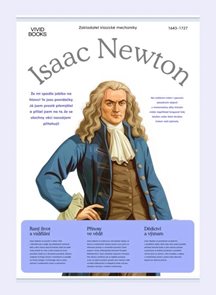 Pl&#225;těn&#253; obraz Isaac Newton 1000 &#215; 1400 mm